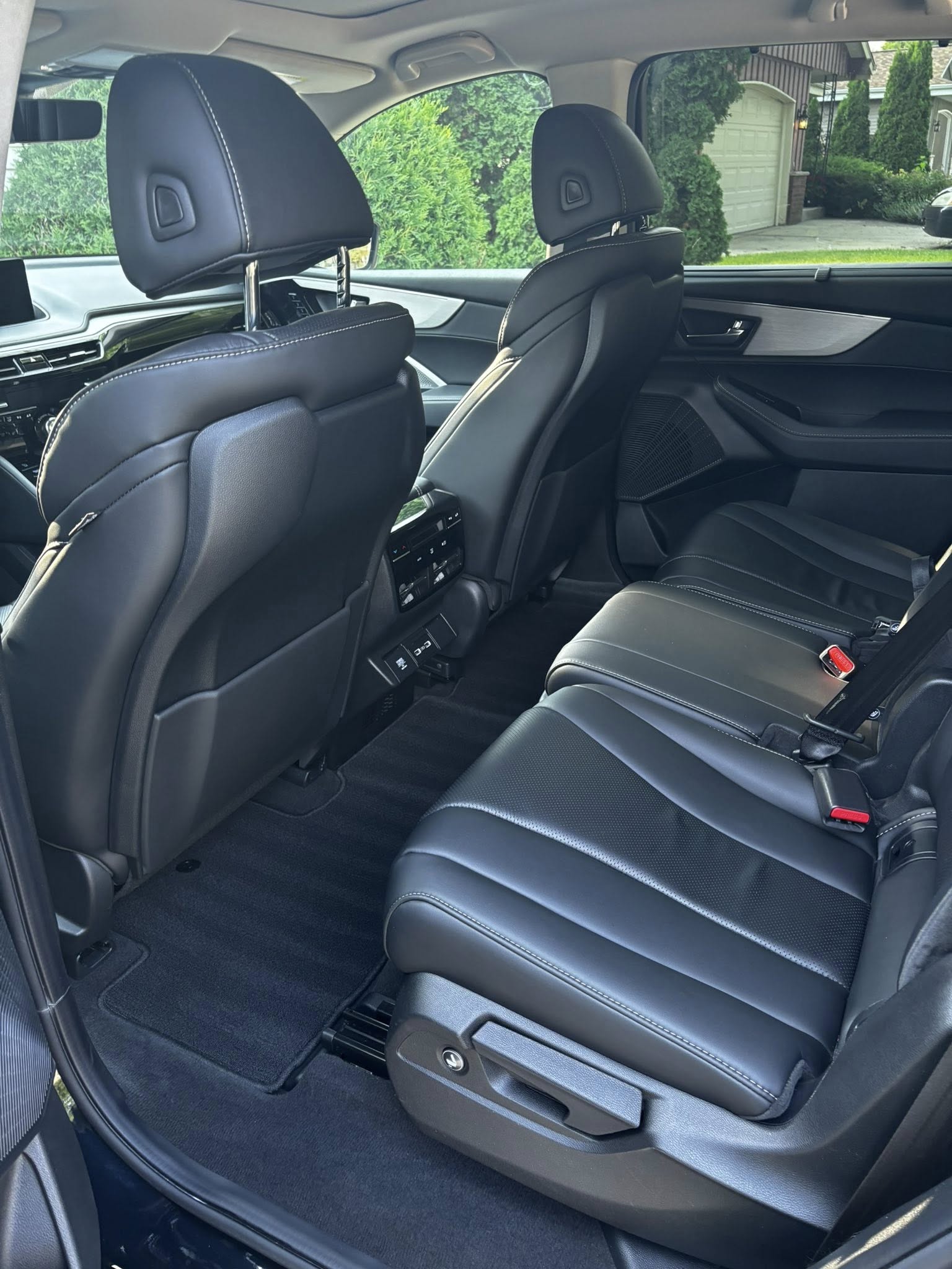 After interior detailing - clean car interior